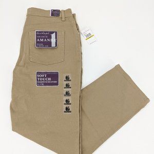 Gloria Vanderbilt Women's Khaki Pants 14S